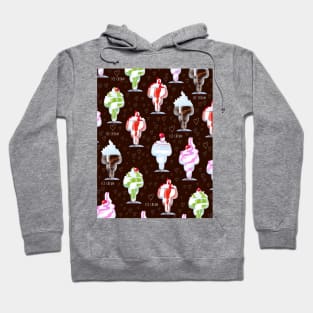 Ice cream pattern Hoodie